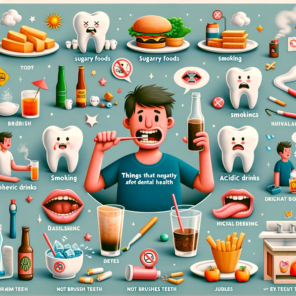 Negatively Affect Dental Health