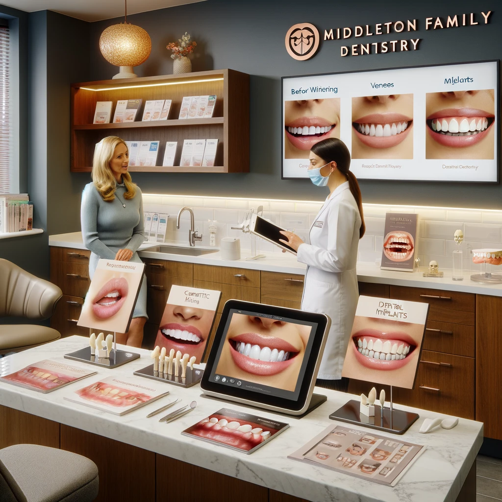 Cosmetic Dentistry Options at Middleton Family Dentistry